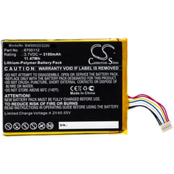 Vhbw - Batterie compatible avec Bang & Olufsen BeoSound Moment enceinte, haut-parleurs (3100mAh, 3,7V, Li-polymère)