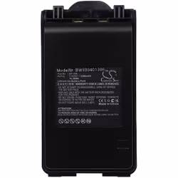 vhbw - the clever way - Batterie de rechange de haute qualité avec une grande autonomie et compatible avec votre radio talkie ...