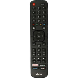 Vhbw - Télécommande compatible avec Hisense 40H5C, 43H5C, 43H7C, 50CU6000, 50H5C, 32H5C, 40H5B, 40K368AW, 43H6C télévision,TV