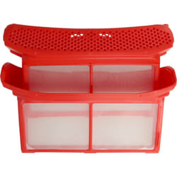 Filtre à peluche remplacement pour Bosch 00656033 pour sèche linge pompe à chaleur - Filtre + support - Vhbw