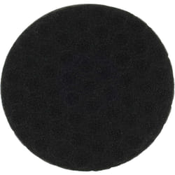 vhbw Eponge de polissage standard pour ponceuses excentriques et à vibration - 15 cm diam. de travail, noir / blanc