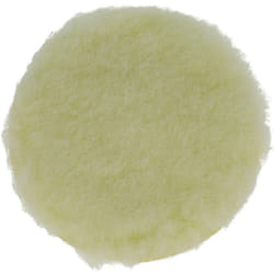 Eponge de polissage compatible avec Bosch pex 220 a, gex 125-1 ae ponceuses excentriques et à vibration - 12,5 cm diam. de travail, beige - Vhbw