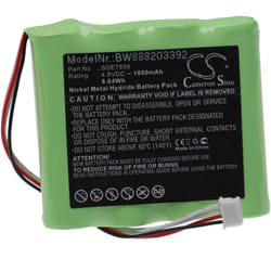 Batterie compatible avec Soehnle 7858 balance vétérinaire (1800mAh, 4,8V, NiMH) - Vhbw