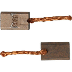 Vhbw - 2x balais de charbon 13 x 8 x 3 mm compatible avec Panasonic EY7441, EY7940, EY7440 visseuse sans fil, perceuse-visseuse