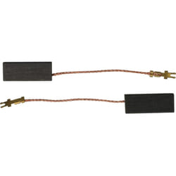 Vhbw - 2x Balais de charbon 28,5 x 11 x 6mm compatible avec Hitachi / Hikoki RNT1200, RNT1225, RNT1225M, RNT1250 aspirateur à vibration mouillé/sec