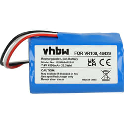 Vhbw - Batterie compatible avec Vorwerk Kobold VR100 robot électroménager (4500mAh, 7,4V, Li-ion)