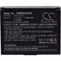 vhbw - the clever way - Batterie de rechange de haute qualité avec une grande autonomie et compatible avec votre imprimante m ...