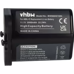 vhbw - the clever way - Batterie de rechange de haute qualité et compatible avec une grande autonomie et compatible avec votr ...