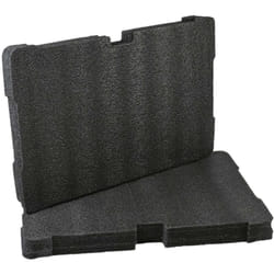 Vhbw - Insert en mousse compatible avec Milwaukee Packout coffre à outils - mousse, noir