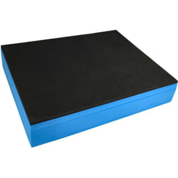 Insert en mousse compatible avec Bosch Sortimo L-Boxx coffre à outils - mousse rigide / mousse pe, bleu / gris anthracite, 60 mm - Vhbw
