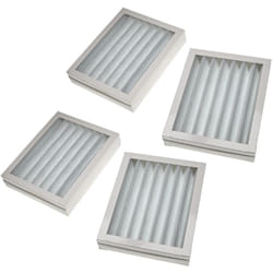 4x Filtres remplacement pour Paul 524000040 pour appareil de ventilation - Set de filtres à air G4, 25 x 20 x 4,5 cm blanc - Vhbw