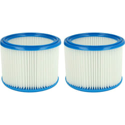 Vhbw - Set de filtres 2x Filtre plissé compatible avec Protool Festool vcp 260 e-l (up to 2010) aspirateur à sec ou humide - Filtre à cartouche