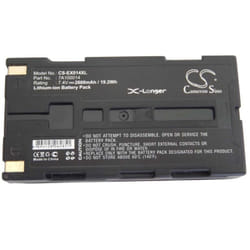 Vhbw - Batterie compatible avec Printek MTP300, MTP400 imprimante, scanner, imprimante d'étiquettes (2600mAh, 7,4V, Li-ion)