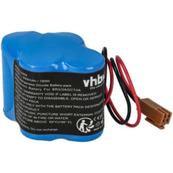 vhbw Pile remplacement pour GE / Fanuc PLC 18-T, Robotics 18-T pour système de contrôle (3000mAh, 6V, Li-ion)
