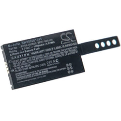 Batterie remplacement pour Wasp 63380892051 pour scanner de code-barre pos (1100mAh, 3,7V, Li-ion) - Vhbw