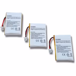 vhbw - the clever way - Batterie de rechange de haute qualité avec une grande autonomie et compatible avec votre casque audi  ...