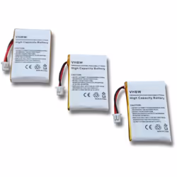 vhbw - the clever way - Batterie de rechange de haute qualité avec une grande autonomie et compatible avec votre casque audi  ...