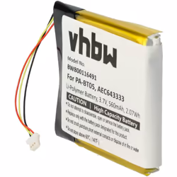 vhbw - the clever way - Batterie de rechange de haute qualité avec une grande autonomie et compatible avec votre casque audi  ...