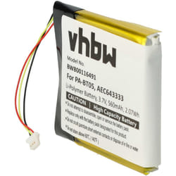 Vhbw - Batterie remplacement pour Beats AEC643333, PA-BT05 pour casque audio, écouteurs sans fil (560mAh, 3,7V, Li-polymère)