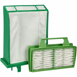 vhbw - the clever way Set de filtres de haute qualité pour votre aspirateur Ce set de filtres de rechange de 2 pièces de la m ...