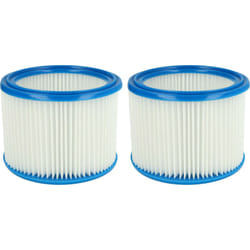 Vhbw - Set de filtres 2x Filtre plissé compatible avec Nilfisk ivb 3, ivb 7X atex Z22, VL200 aspirateur à sec ou humide - Filtre à cartouche