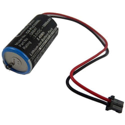 Vhbw - Pile remplacement pour Mitusibishi Q6BAT pour système de contrôle (1800mAh, 3V, Li-ion)