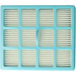 Vhbw - 1x filtre remplacement pour Philips CRP495, CP0259/01, 432200493941 pour aspirateur - filtre hepa bleu / blanc