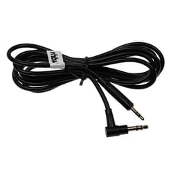 vhbw Câble audio AUX compatible avec JBL S700 casque - Avec prise jack 35 mm noir