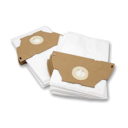 vhbw 10x Sacs remplacement pour Filterclean E 3 / E3 pour aspirateur - microfibres non tissées, 28cm x 21,5cm, blanc
