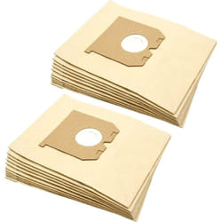 Vhbw - 20x Sacs compatible avec AEG/Electrolux Z1858, Z1858 Samba, Z1859, Z1859 Chic aspirateur - papier, 24cm x 18cm, couleur sable