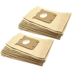 Vhbw - 20x Sacs compatible avec Electrolux z 6200 - 6201 Mondo Plus, z 6210 - 6270 AirMax, z 7320 - 7399 Oxygen+ aspirateur - marron