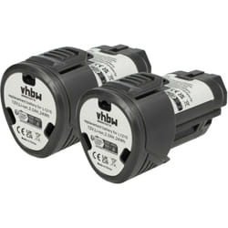Vhbw - 2x Batteries remplacement pour aeg L1215, L1215P, L1215R, L1220, L1230 pour outil électrique (2000 mAh, Li-ion, 12 v)