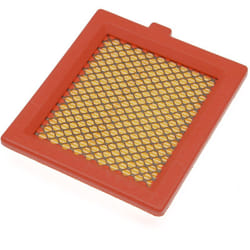 Filtre de rechange (1x filtre à air) remplacement pour Castelgarden 18550147/0 pour tondeuse à gazon - 12,2 x 10,8 x 2cm, orange / jaune - Vhbw