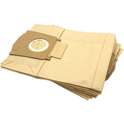 Vhbw - 10x Sacs remplacement pour Bosch taille a, taille b, taille c pour aspirateur - papier, 30cm x 21cm couleur sable