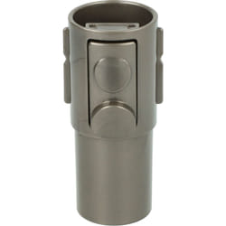 Vhbw - Adaptateur pour aspirateur connecteur de marque à raccord 32mm compatible avec Dyson V8, V7 - noir / rouge, plastique