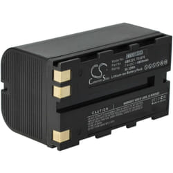 vhbw Batterie remplacement pour Geomax ZBA200, ZBA400 pour dispositif de mesure laser, outil de mesure (6800mAh, 7,4V, Li-ion)