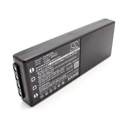 Vhbw - Batterie remplacement pour hbc 005-01-00466, BA210, BA213020, BA21303, BA214060 pour opérateur télécommande industrielle (2000mAh, 6V) - noir