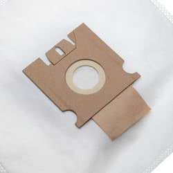 Vhbw - 10x Sacs compatible avec Hoover TRT5605 001, TRT5607 011, TRT5608/6021 aspirateur - microfibres non tissées, 27,9cm x 26,8cm, blanc