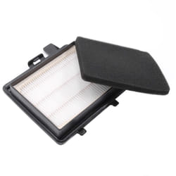 vhbw Lot de filtres compatible avec Zelmer Pulser ZVC265SK, ZVC265SP aspirateur - 2x Filtres de rechange (filtre HEPA, filtre en mousse)