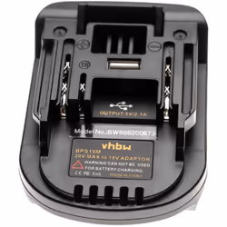vhbw - the clever way Adaptateur de batterie de haute qualité et compatible avec votre outil électrique L'adaptateur de batte ...