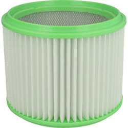 vhbw Filtre à cartouche compatible avec Gisowatt Faustino, Faustino Inox, Faustino Elle aspirateur - Filtre plissé