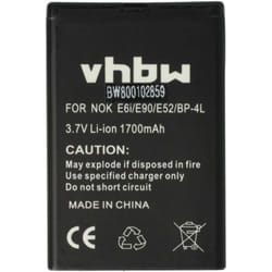 Vhbw - Batterie remplacement pour Sonocaddie G-4L, HE9701N pour appareil gps de navigation de golf (1700mAh, 3,7V, Li-ion)