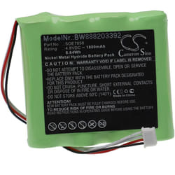 Batterie remplacement pour Soehnle SOE7858 pour balance vétérinaire (1800mAh, 4,8V, NiMH) - Vhbw