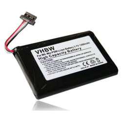Vhbw - Batterie remplacement pour Falk CL653450APR 1S1P pour appareil gps de navigation (1200mAh, 3,7V, Li-ion)