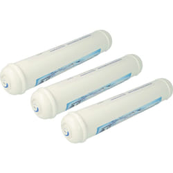 Vhbw - 3x Filtre à eau cartouche compatible avec Siemens KA60NA40/01, KA60NA40/02, KA60NA40/03, KA60NA40/04 réfrigérateur Side-by-side