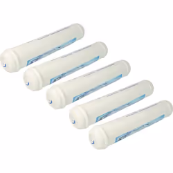 Vhbw - 5x Filtre à eau cartouche compatible avec lg Electronics GR-P207FTQV, GR-P207FVQA, GR-P207GLQU, GR-P207GTGA réfrigérateur Side-by-side