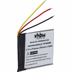 vhbw - the clever way - Batterie de rechange de haute qualité avec une grande autonomie et compatible avec votre lecteur de m ...