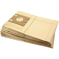 Vhbw - 10x Sacs remplacement pour Menalux 3102/CT21 pour aspirateur - papier, Typ e, 31cm x 19,5cm, couleur sable