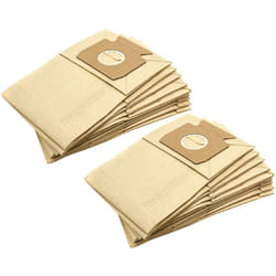 Vhbw - 20x Sacs remplacement pour Filterclean M3 pour aspirateur - papier, type b, 27cm x 13cm couleur sable