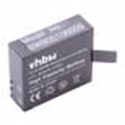 vhbw Batterie compatible avec Vemont 1080p 12MP Action Camera caméra vidéo caméscope (900mAh 37V Li-ion)
